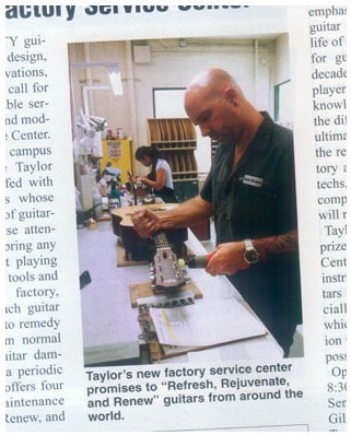 Taylor吉他落户美国新服务中心，音乐与生活服务共谱和谐乐章